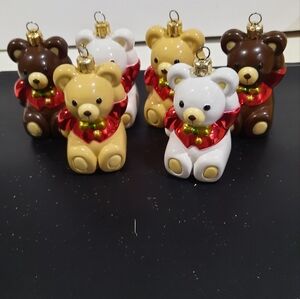 Vintage "Holiday Collection" Teddy Bears